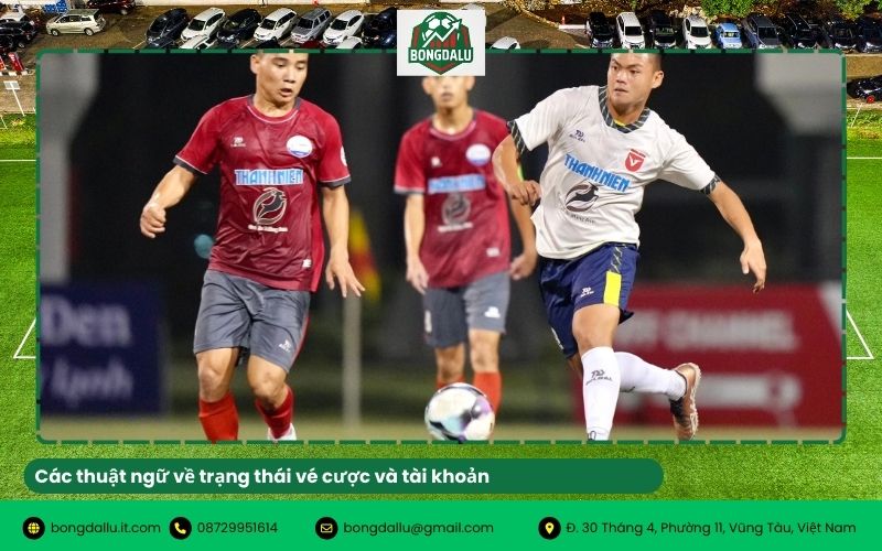 Các thuật ngữ về trạng thái vé cược và tài khoản